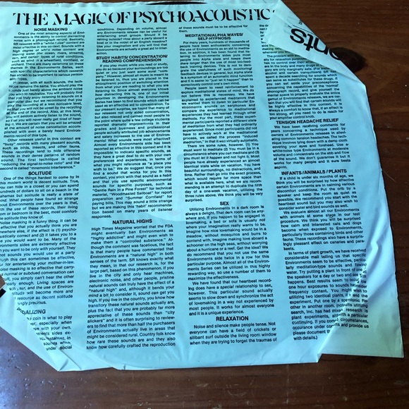 ENVIRONMENTS Disc II LP Record Album - Picture 6 of 8